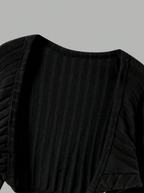 Knitted Classic Dress with Shawl