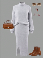 Casual Knitted Skirt and Top TEENs