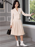 GIRLs 2pc Beige Suit