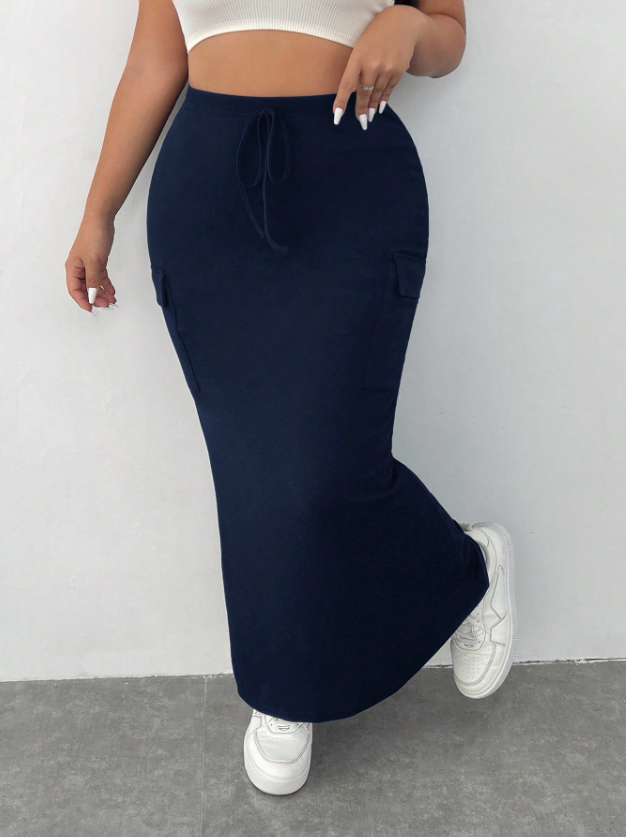 Curves BASICS Cargo Skirt