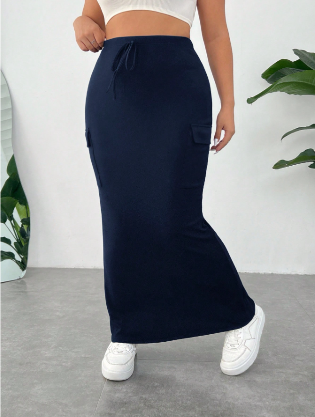 Curves BASICS Cargo Skirt