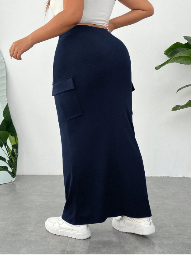 Curves BASICS Cargo Skirt