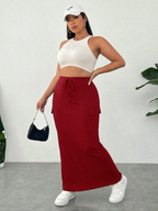 Curves BASICS Cargo Skirt