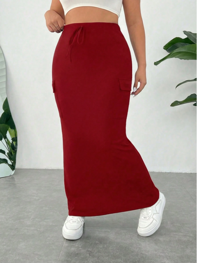 Curves BASICS Cargo Skirt