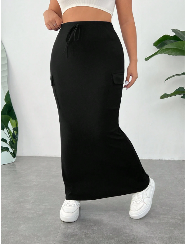 Curves BASICS Cargo Skirt