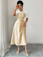 Stylish Ruffles Spring Dress