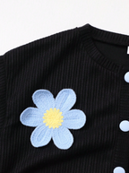 Cute in Crochet Flowers GIRLs 2PC