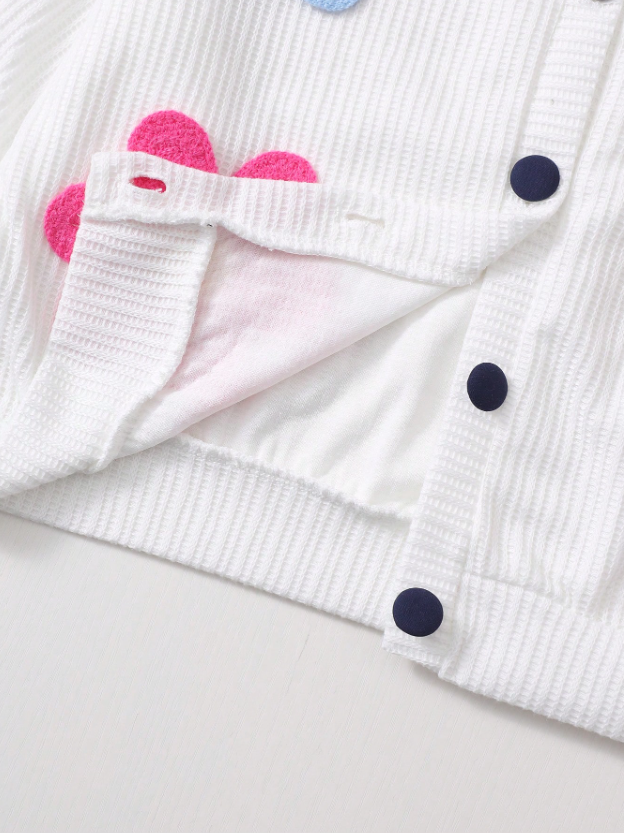 Cute in Crochet Flowers GIRLs 2PC