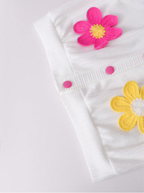 Cute in Crochet Flowers GIRLs 2PC