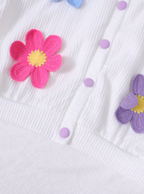Cute in Crochet Flowers GIRLs 2PC