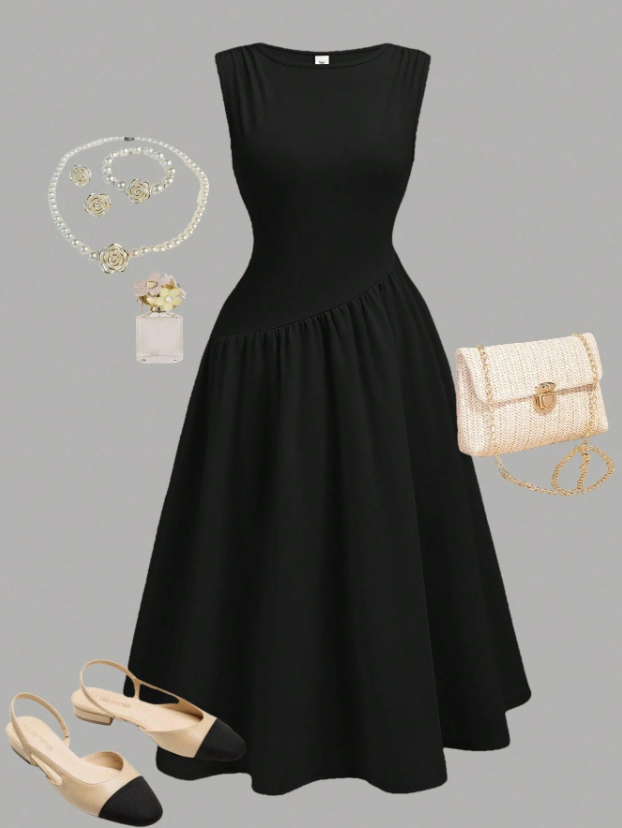 Sleeveless Elegant GIRLs Dress