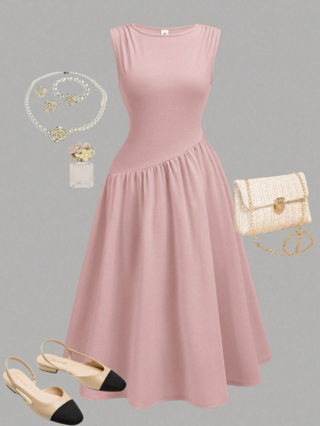Sleeveless Elegant GIRLs Dress