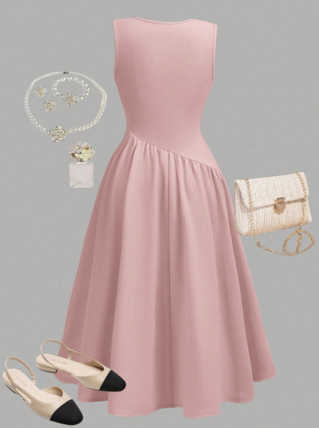 Sleeveless Elegant GIRLs Dress