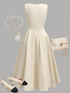 Sleeveless Elegant GIRLs Dress