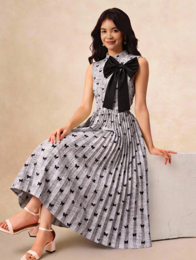Bow Sophistication Dress