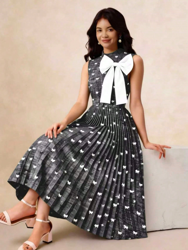 Bow Sophistication Dress