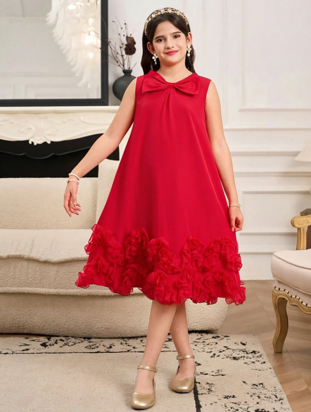 GIRLs Fashion Accent Dress