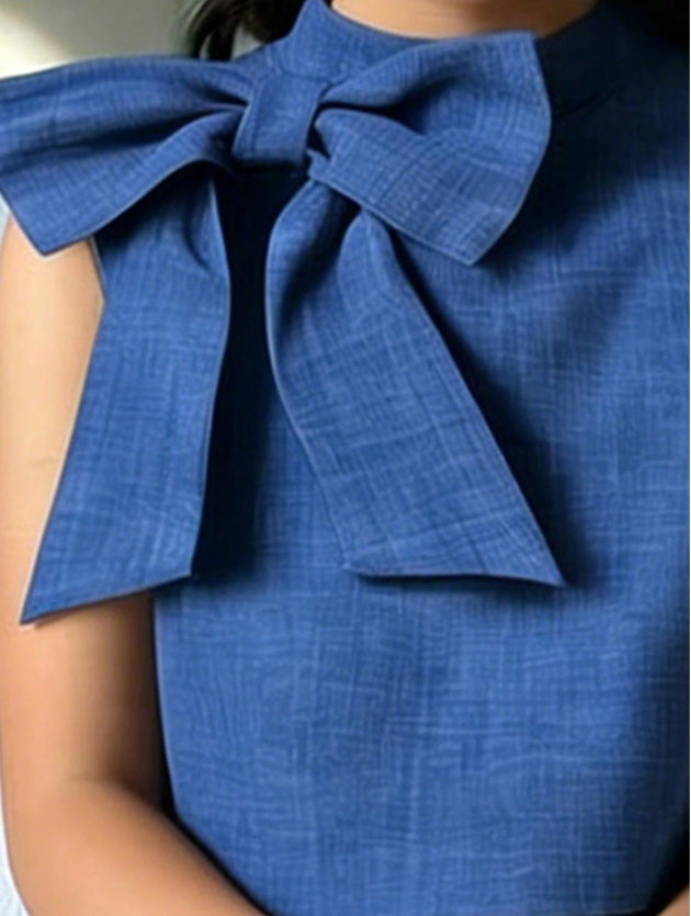 Flower Accents GIRLs Fashion Dress