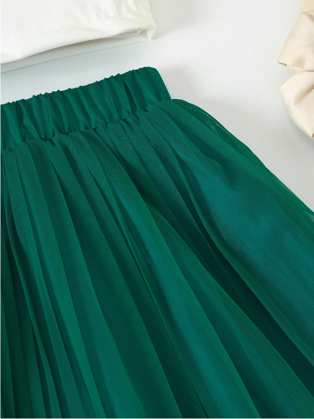 GIRLs Suit Vest and Skirt