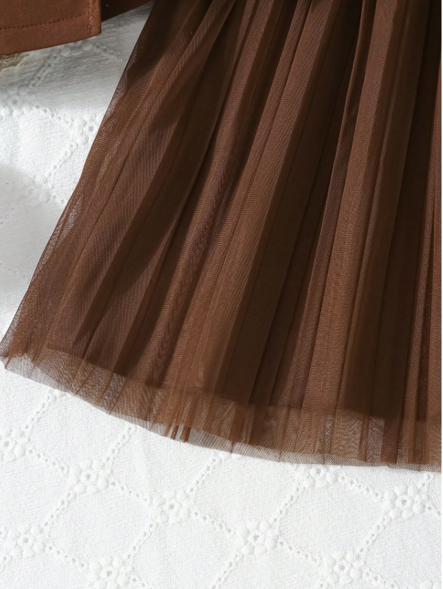 GIRLs Suit Vest and Skirt