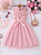 GIRLs Fashion Dress with Belt