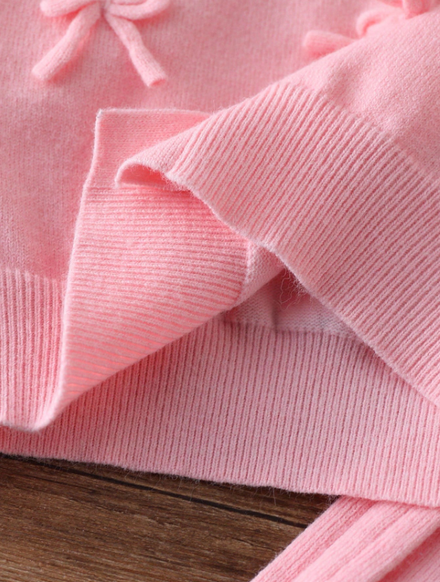 GIRLs Cozy Cardigan and Skirt