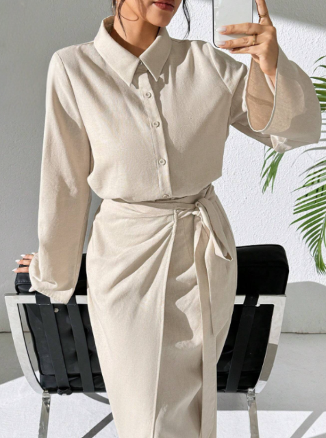 Luxury CURVES Two Piece Skirt and Top