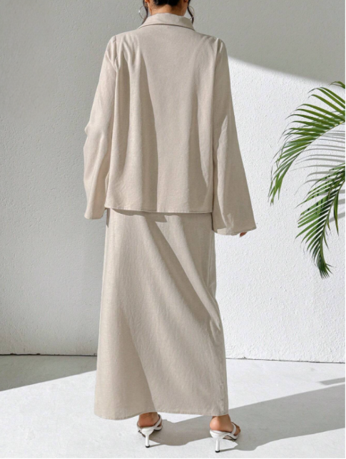 Luxury CURVES Two Piece Skirt and Top