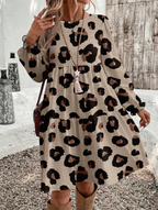 CURVES Fashion 1PC Sleeved Dress
