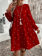 CURVES Fashion 1PC Sleeved Dress