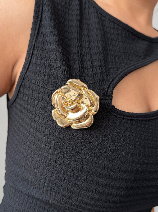 Dressy Gold Embellished Suit