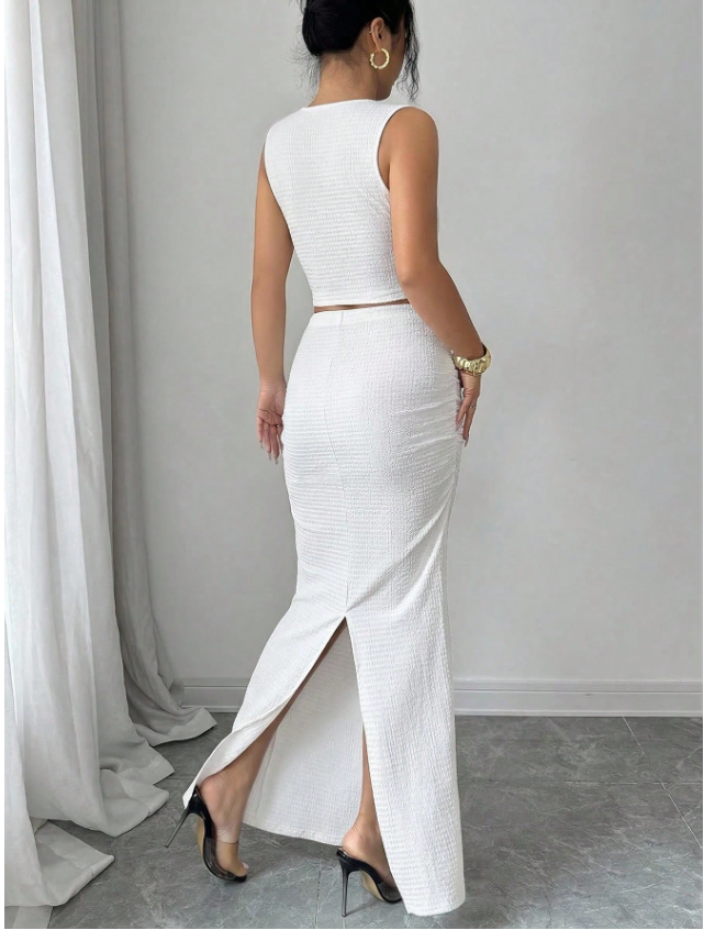 Dressy Gold Embellished Suit