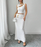 Dressy Gold Embellished Suit