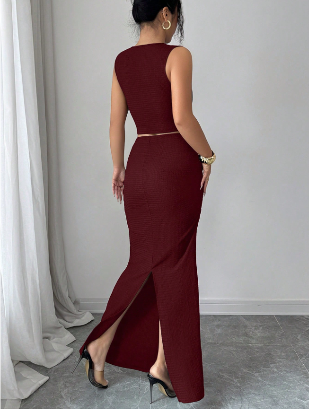 Dressy Gold Embellished Suit