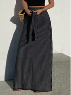 Slimming Contrast Skirt