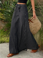 Slimming Contrast Skirt