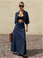 Jean Ready Jacket and Skirt