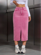 All the Colors Denim Skirt
