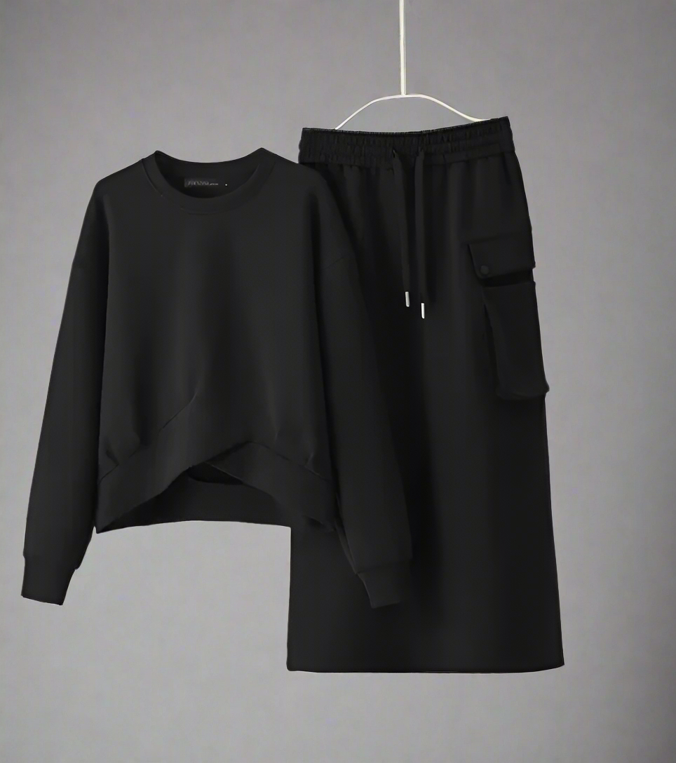 Sweater Top and Cozy Skirt