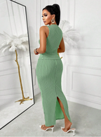 Into Sleek Stripes Top and Bottom