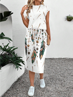Prints & Feathers OOTD