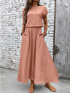 Flowy Fit Top and Skirt