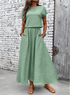 Flowy Fit Top and Skirt