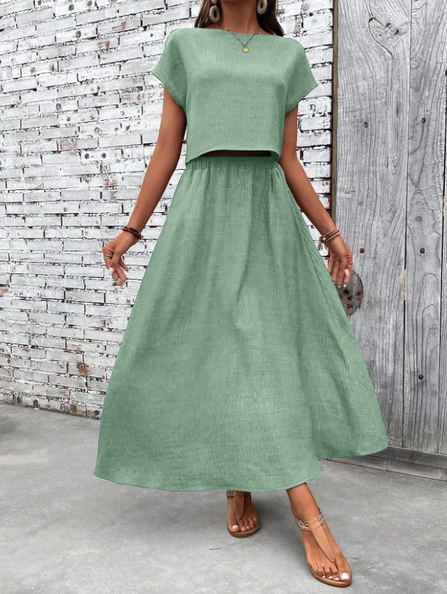 Flowy Fit Top and Skirt
