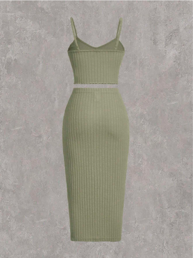 Camisole & Skirt OOTD