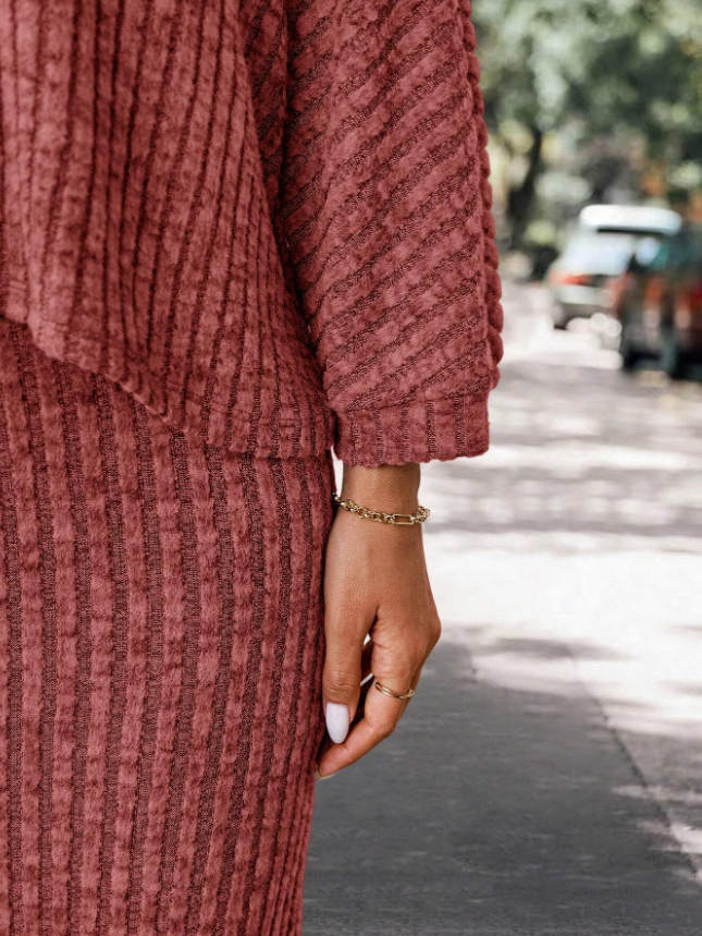 Sleek Long Sleeve Cozy Set