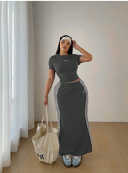 Sporty 2pc Jersey PLUS