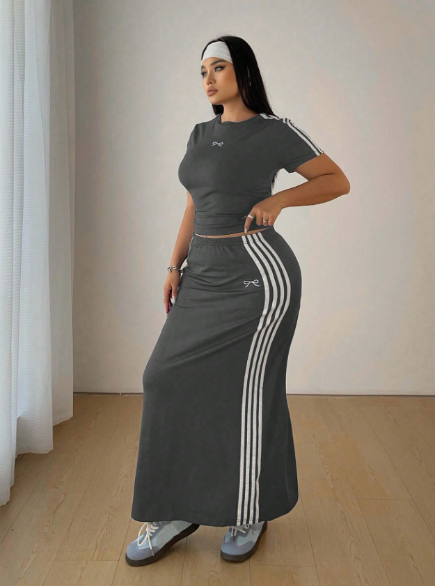Sporty 2pc Jersey PLUS
