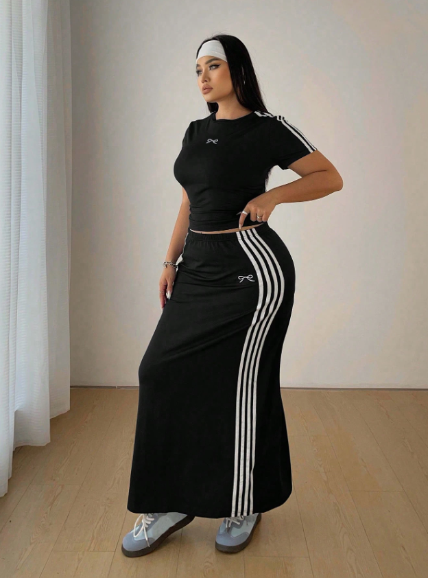 Sporty 2pc Jersey PLUS