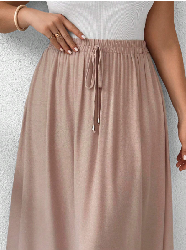 Jewel Color Tone Skirt PLUS